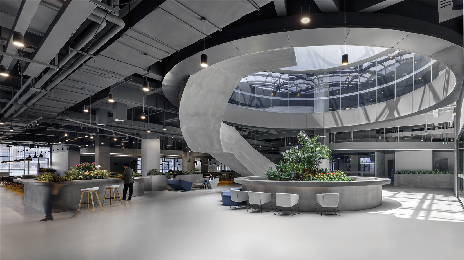 Byton: An office space that combines both appearance and strength
