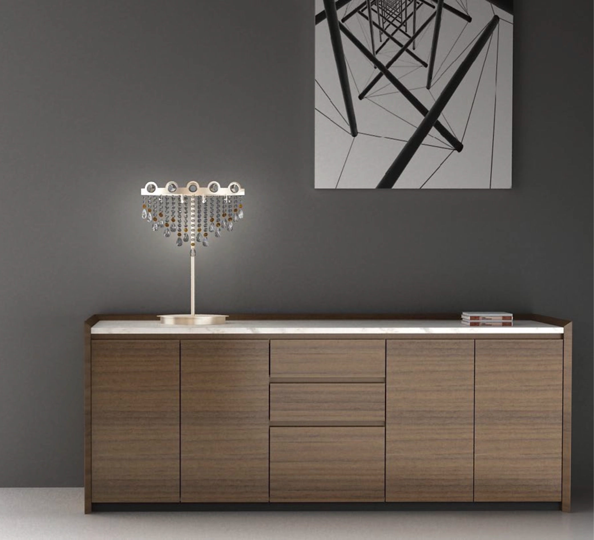 Flexible Low Back Cabinet