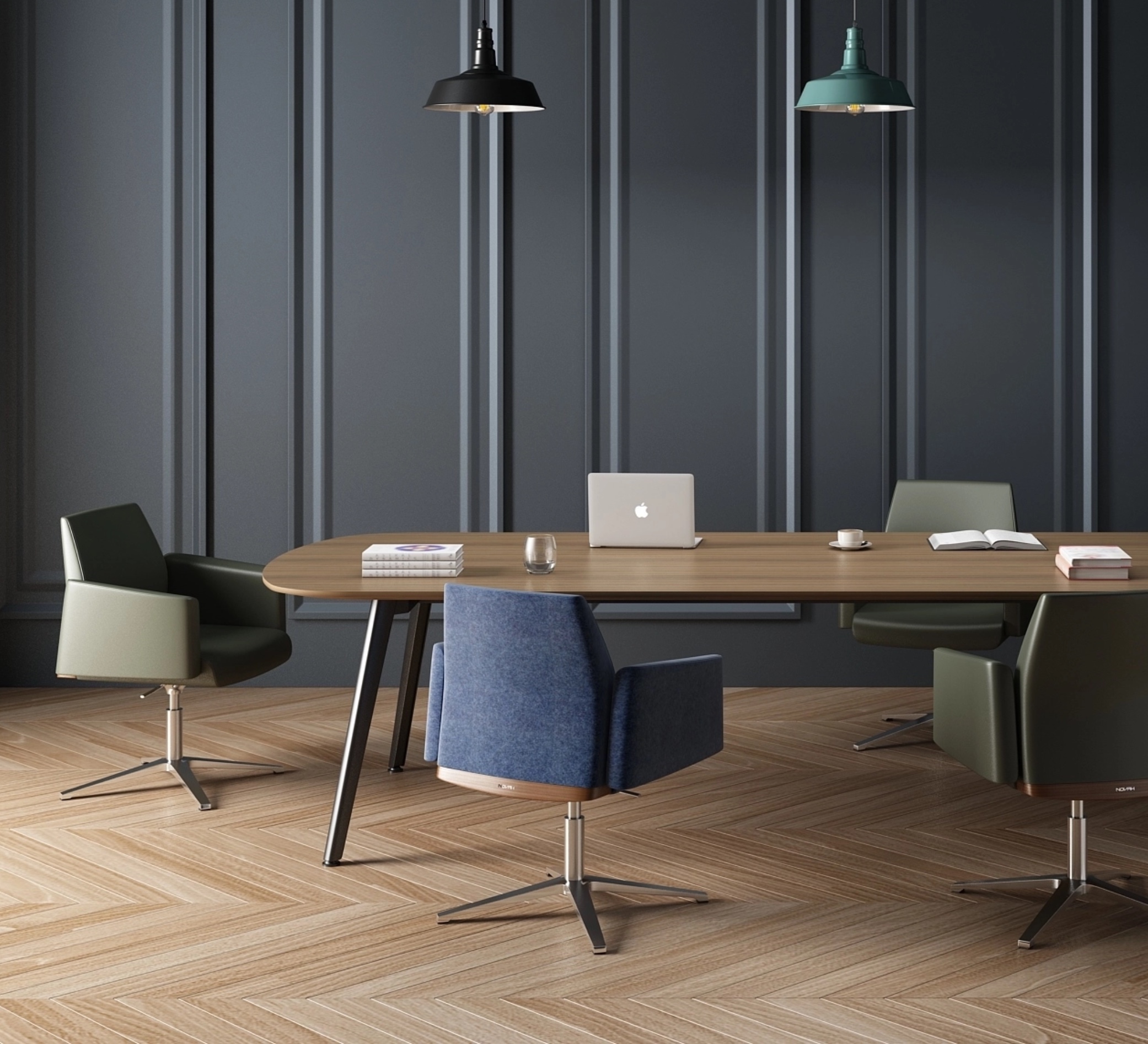 Fluid Elegance in Adjustable Design for Every Executive Space