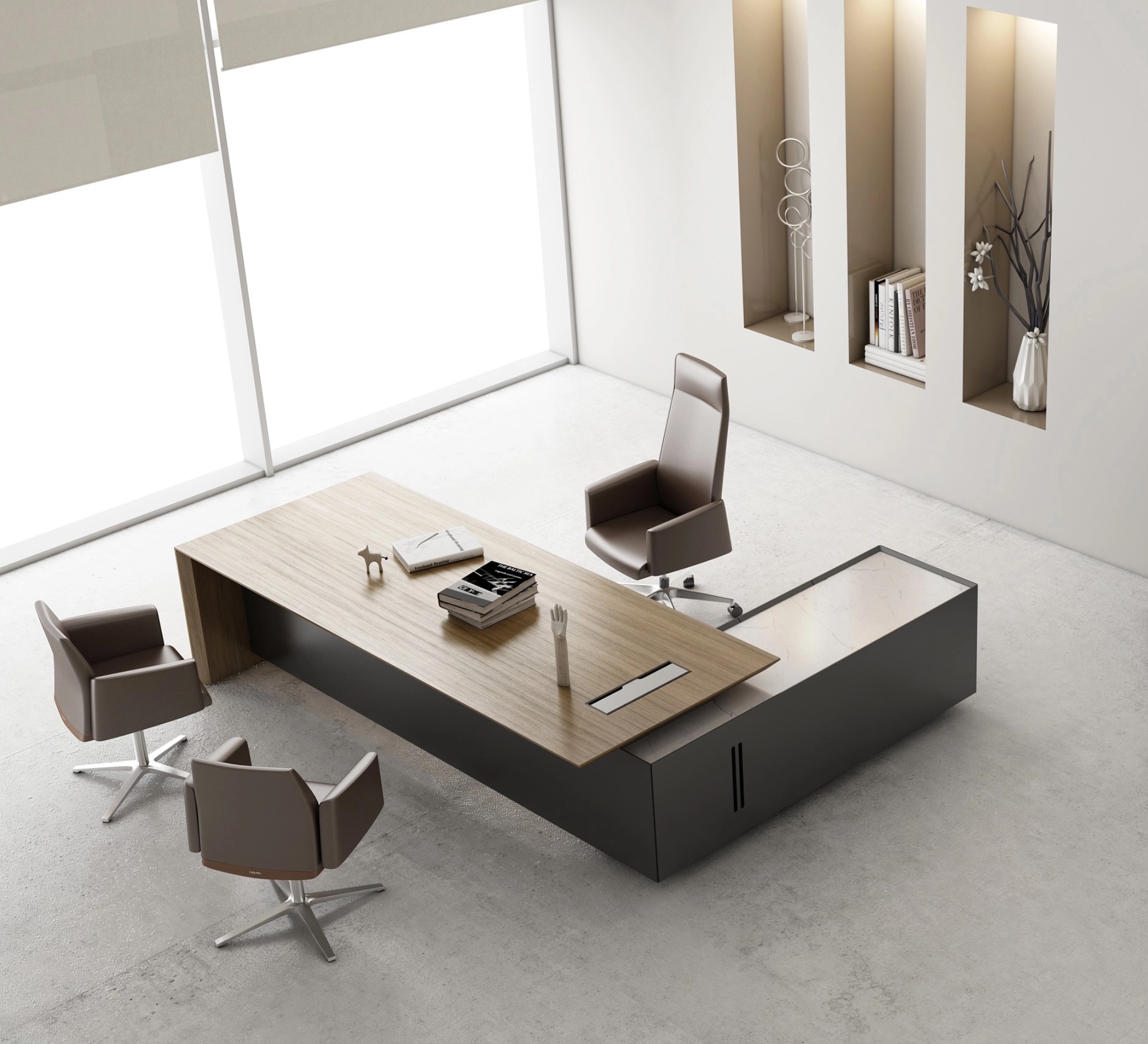 Harmonious Elegance for Executive Interiors