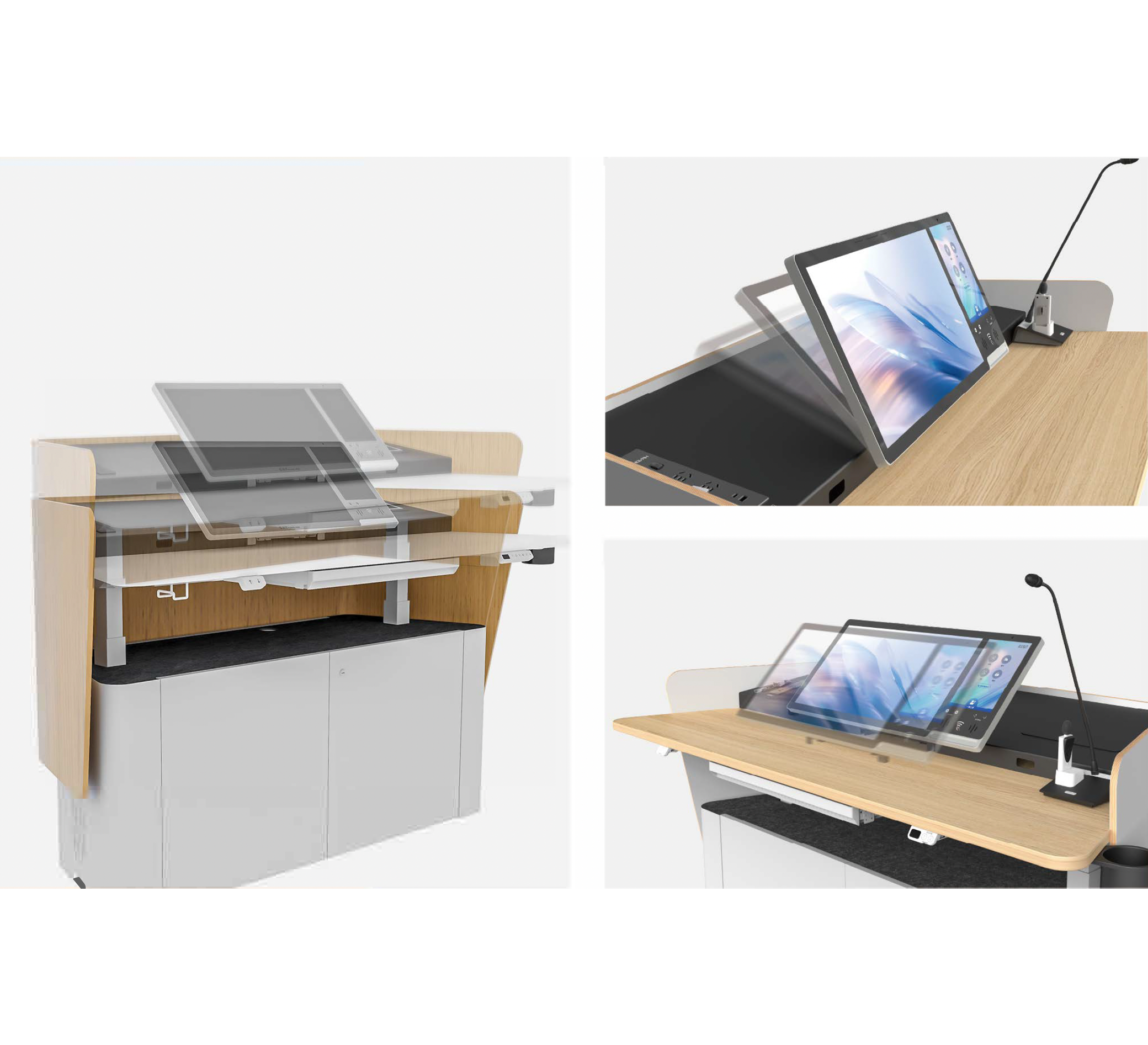 Ergonomic Electric Height Adjustment
